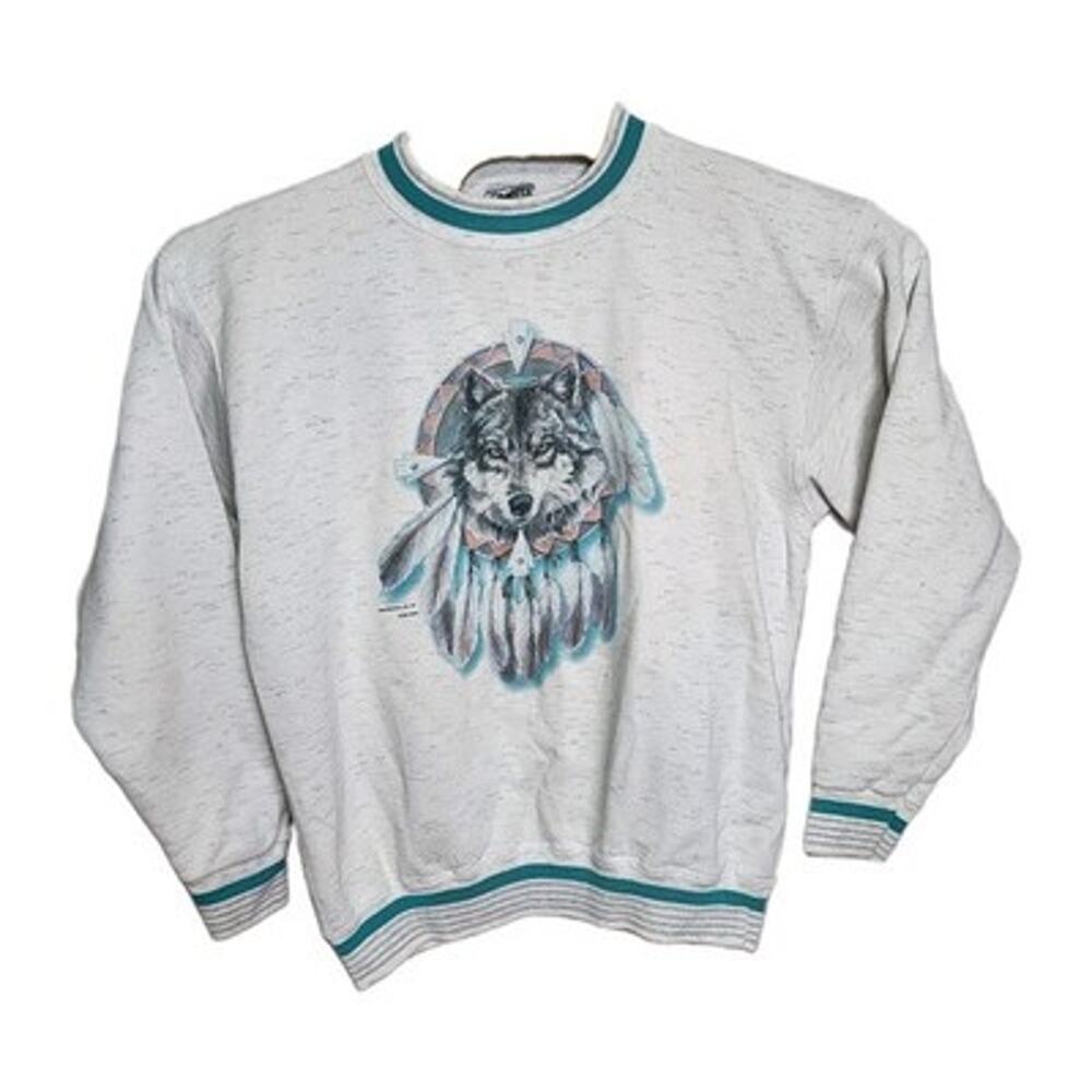 Vintage 90s Oneita Power Sweats Grand Junction Colorado Sweatshirt XL Green